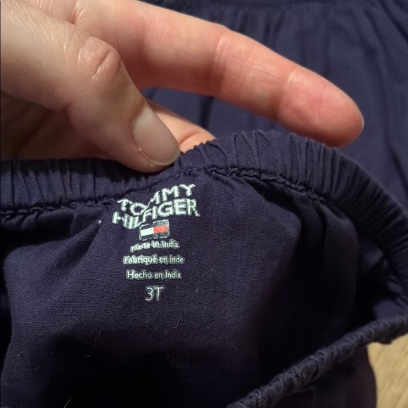 Tommy Hilfiger Striped Coral and Navy Dress Set - Picture 6 of 9